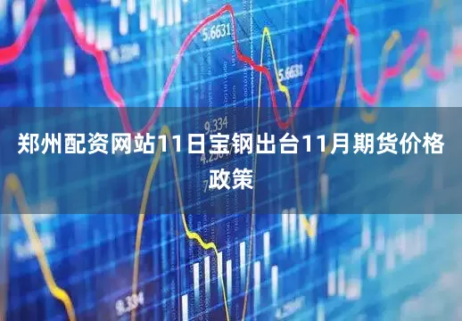 郑州配资网站11日宝钢出台11月期货价格政策